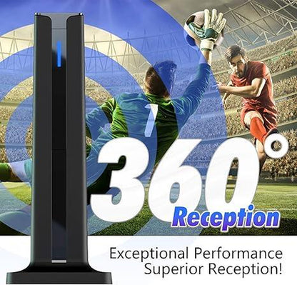 TV Antenna Digital HD 1080P 4K Ultra HD Indoor Long Range High-Quality Signal for Home Entertainment Full HD NBC ABC HSN HDMI